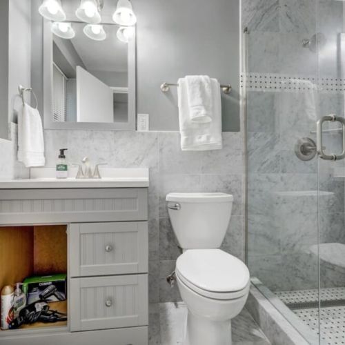 Bathroom attached to Second Bedroom