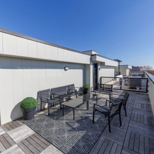 Private Rooftop Patio