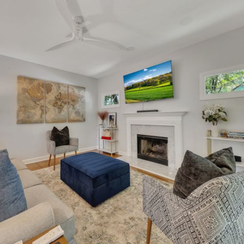 Living Room - 55 inch smart TV