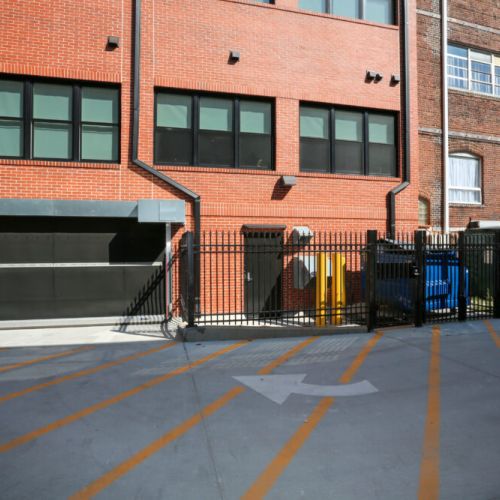 Rear Exterior - Dumpster