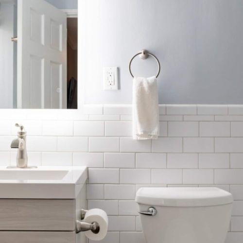 Sparking bathroom