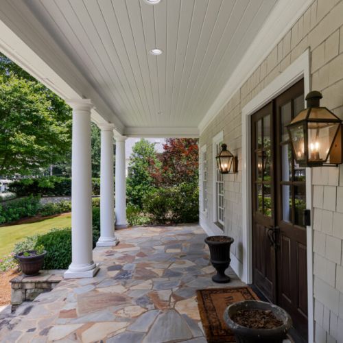 Exterior - southern porch