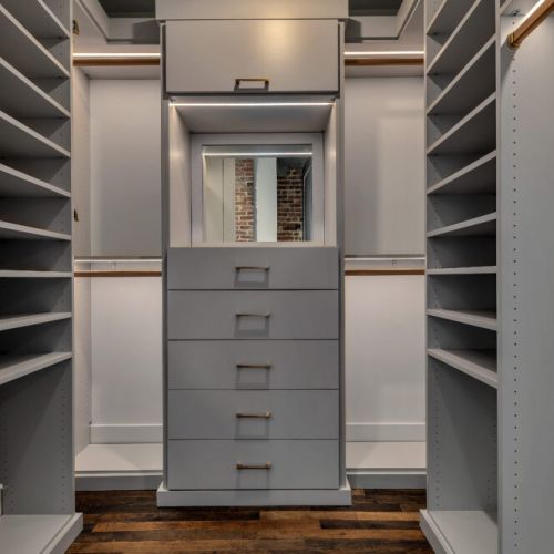 Master Closet - Custom Lighting
