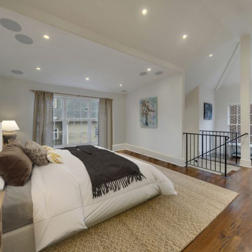 Bedroom 4 - Above the garage In Law Suite - King Bed