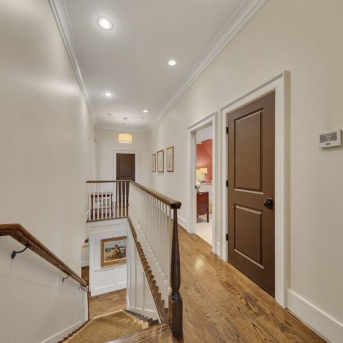 Upstairs Hallway - Hardwood floors