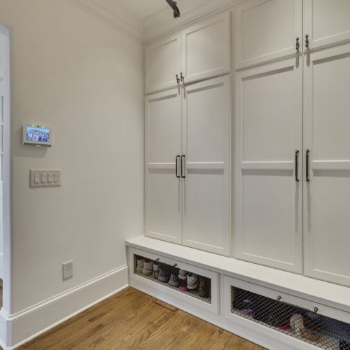 Cabinets for more storage