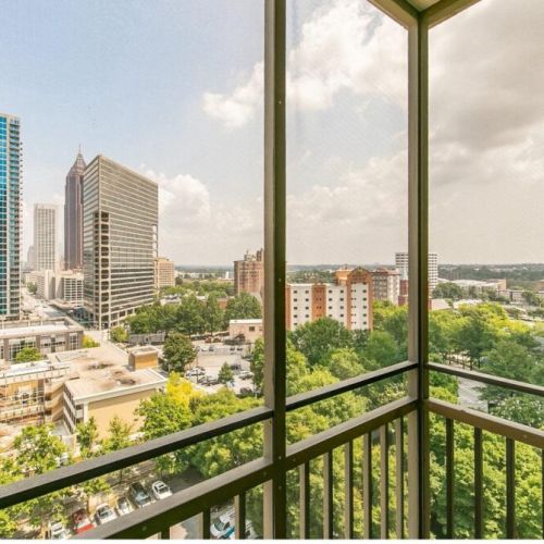 Balcony with a view