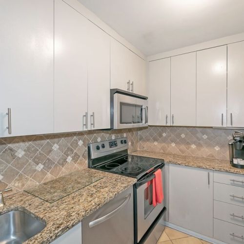 Sparkling clean kitchen