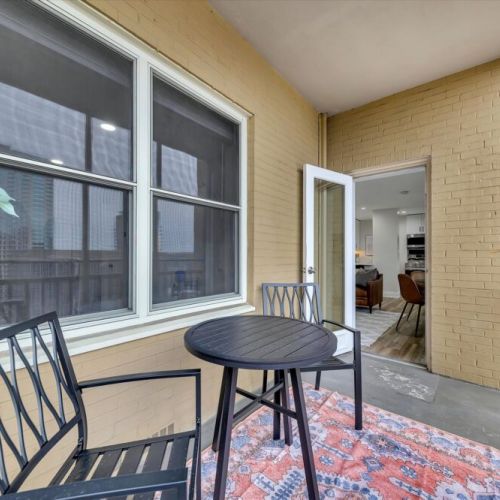 Fully Private Balcony