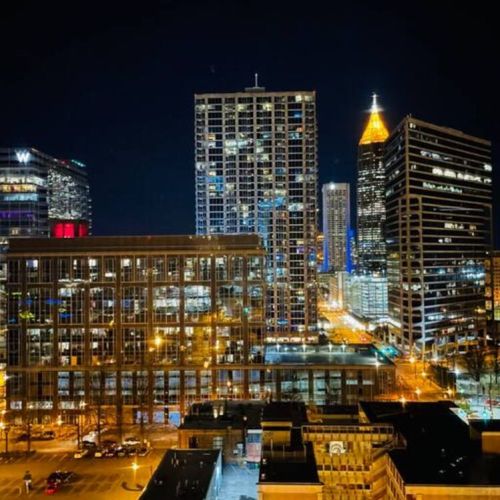 Bank of America building and W hotel