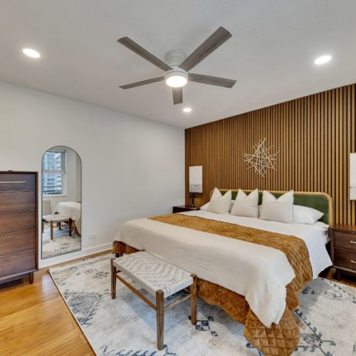 Bedroom - Sound proof panelling