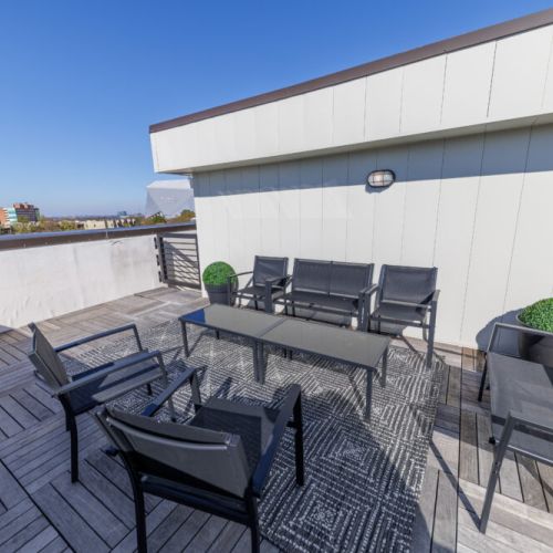 Private Rooftop Patio