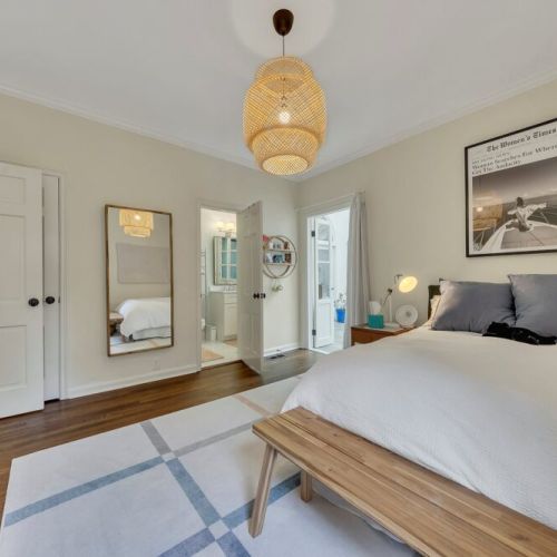 Bedroom 2 - Full-length mirror for added convenience