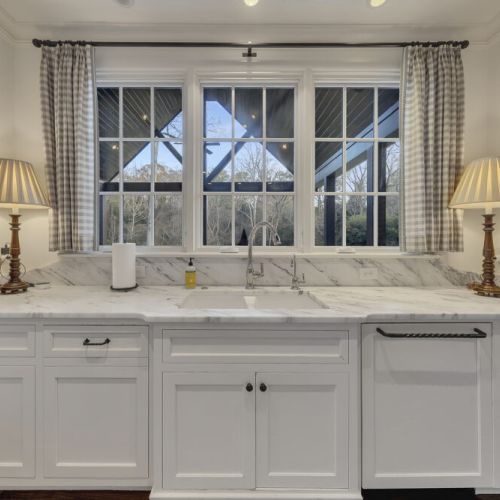 Marble countertops