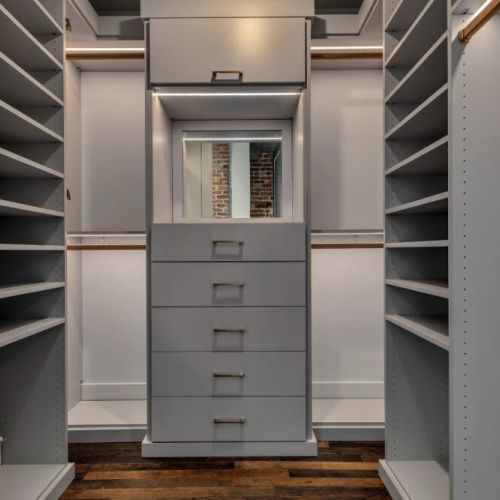 Master Closet - Custom Lighting