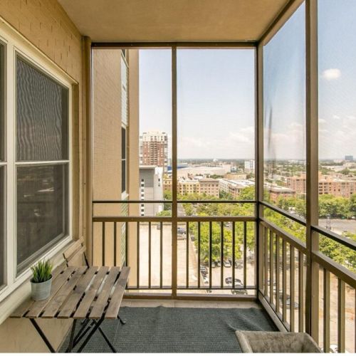 Balcony with a view