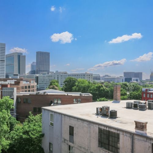 Private Patio Views - State Capital Building