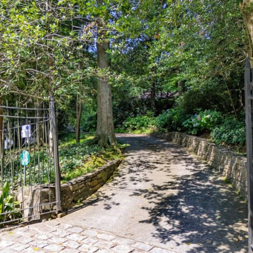 Private Gated Entrance