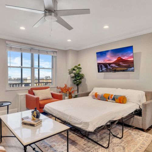 Living Room - Sleeper Sofa