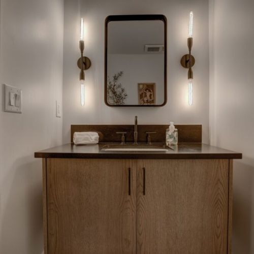 Half Bath connected to Kitchen