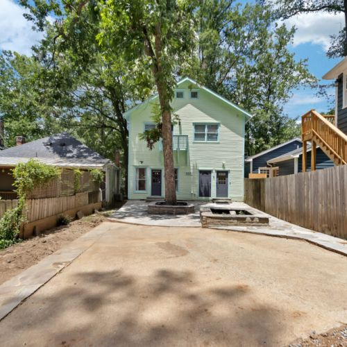 Back Entrance and Parking