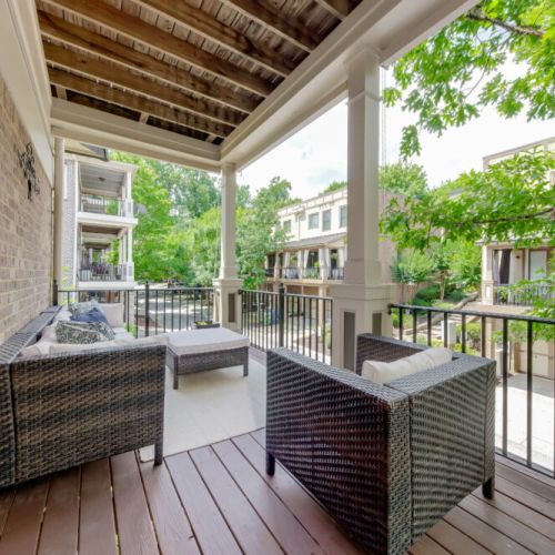 Kitchen Level attached patio