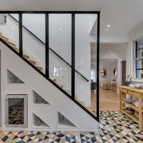 Cozy and colorful living room