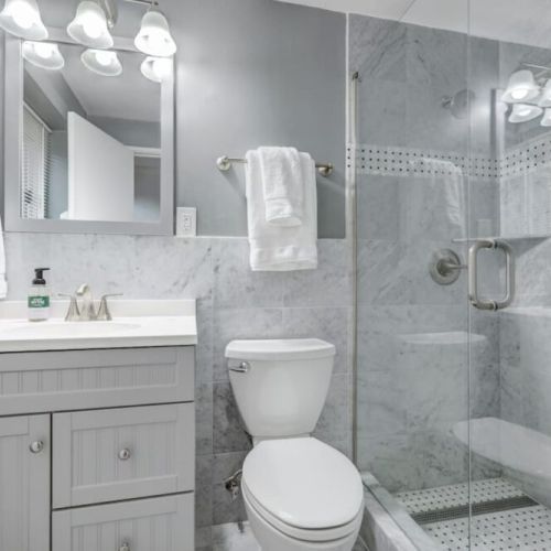 Bathroom attached to Second Bedroom