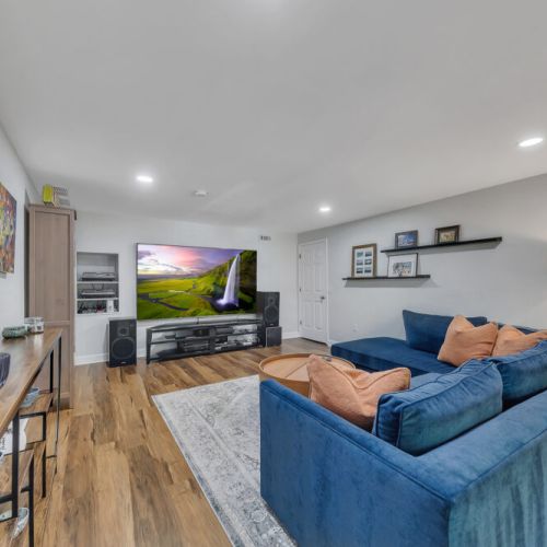 Lower Level - Open Floor Plan