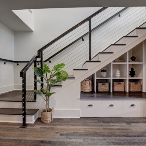 Staircase to Mezzanine