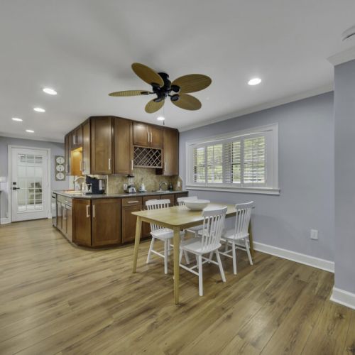 Additional toaster oven, coffee maker, and blender