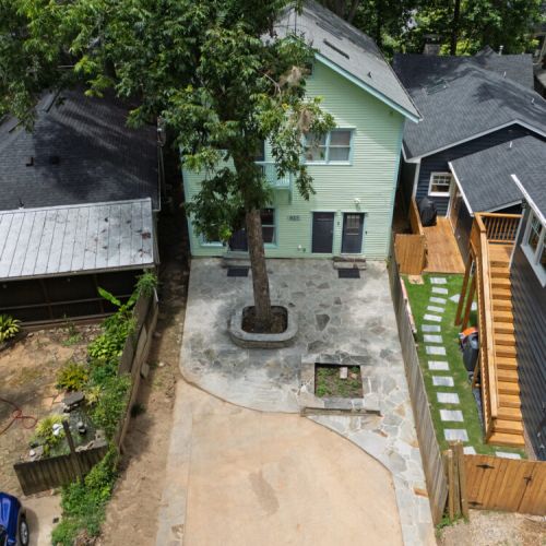 Back Entrance and Parking