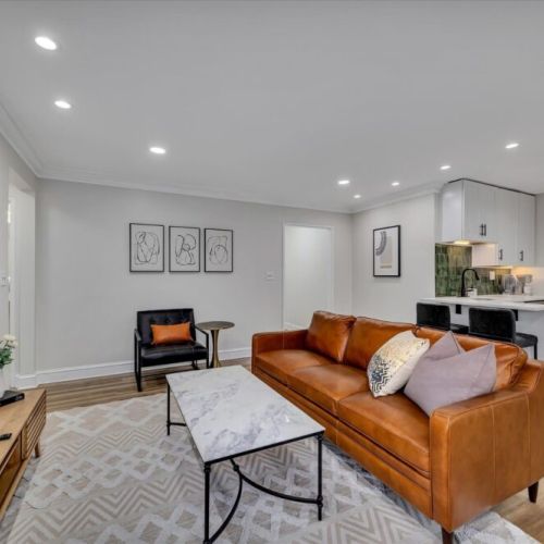 Top Grain Leather Couch