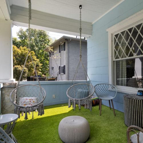 Unit 1 - Porch Hanging Chairs