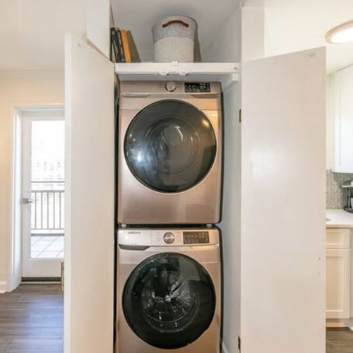 Rare in Unit Washer and Dryer