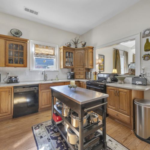 Complete with pots and pans