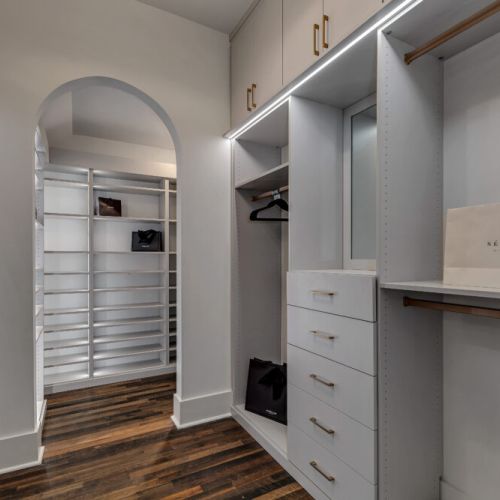 Master Closet - Custom Lighting