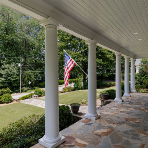 Exterior - southern porch