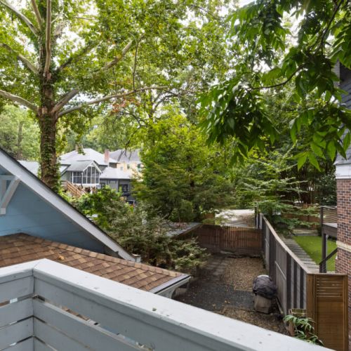 Guest house entrance