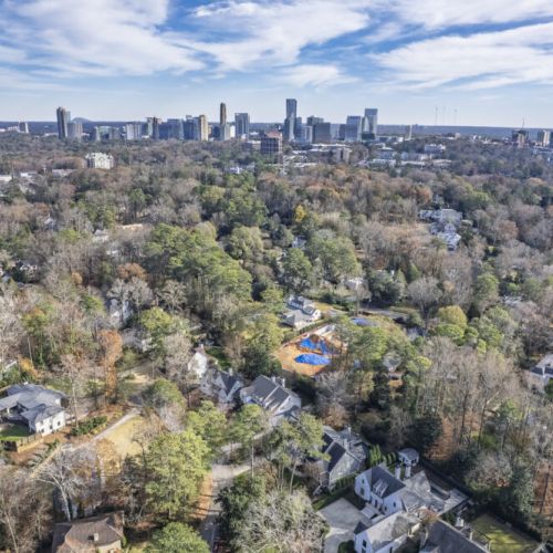 Aerial View - proximity to Buckhead / Lenox Square
