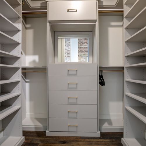 Master Closet - Custom Drawers
