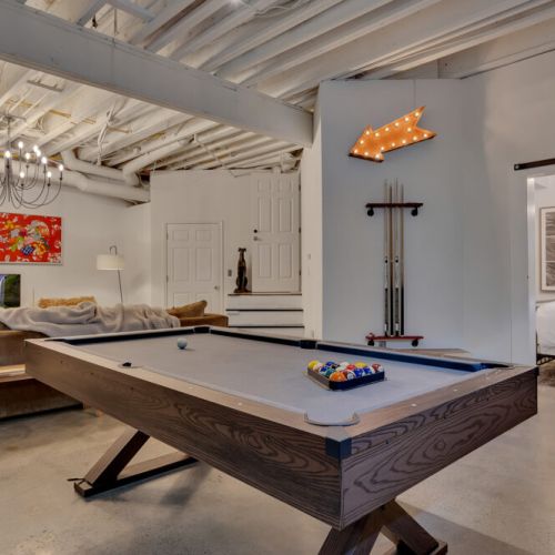 seamlessly blending industrial design with vibrant art.