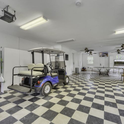 Ample space to play or gather