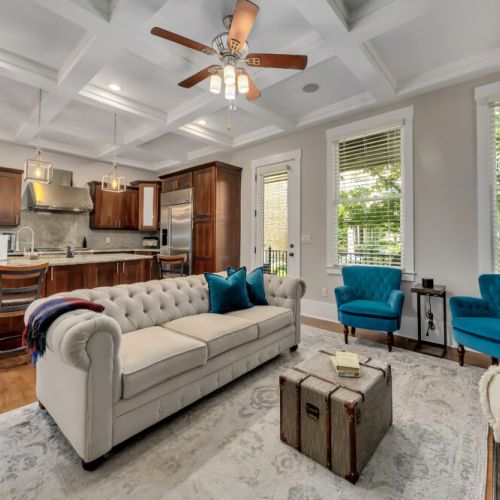 Joybird Sleeper Sofa / Ceiling fan