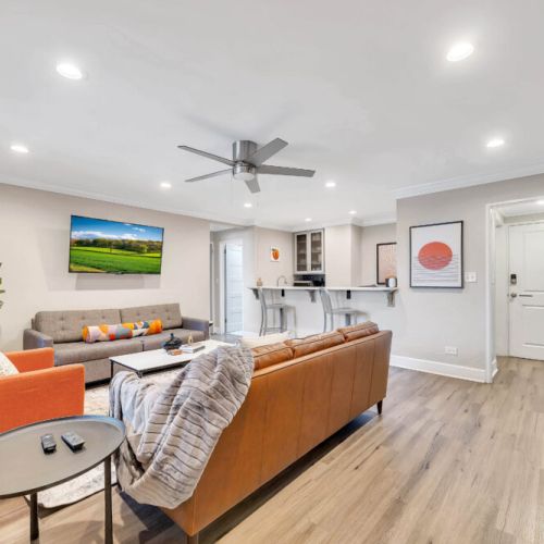 Living Room - Ceiling Fan