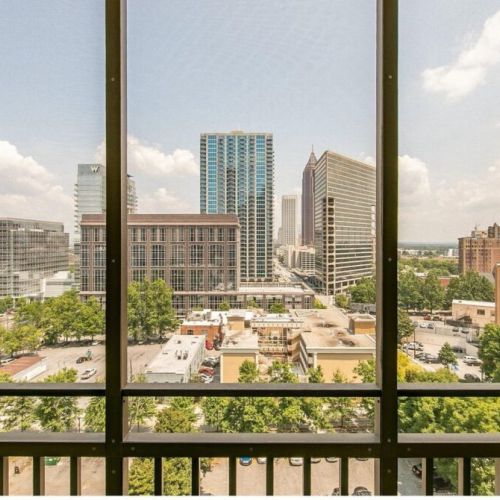 Balcony with a view
