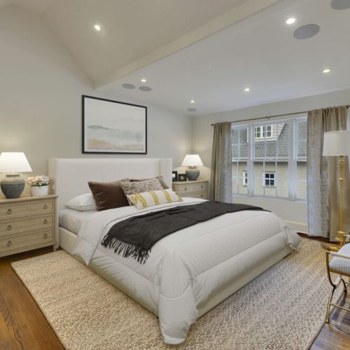 Bedroom 4 - Above the garage In Law Suite - King Bed