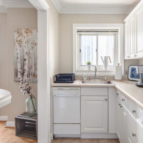 Open plan kitchen