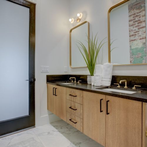 Master Bath - Custom Lighting