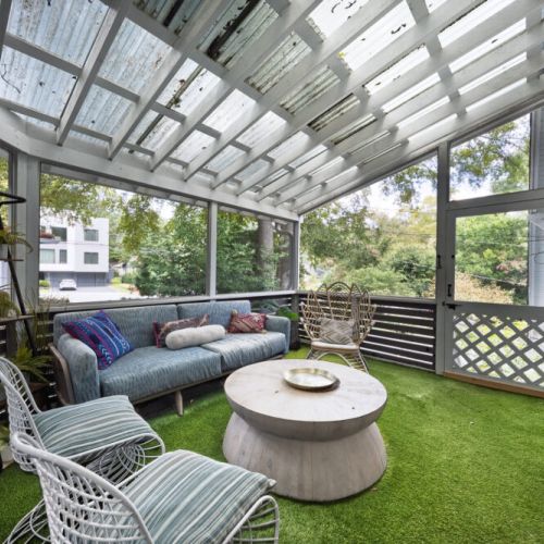 Charming front porch